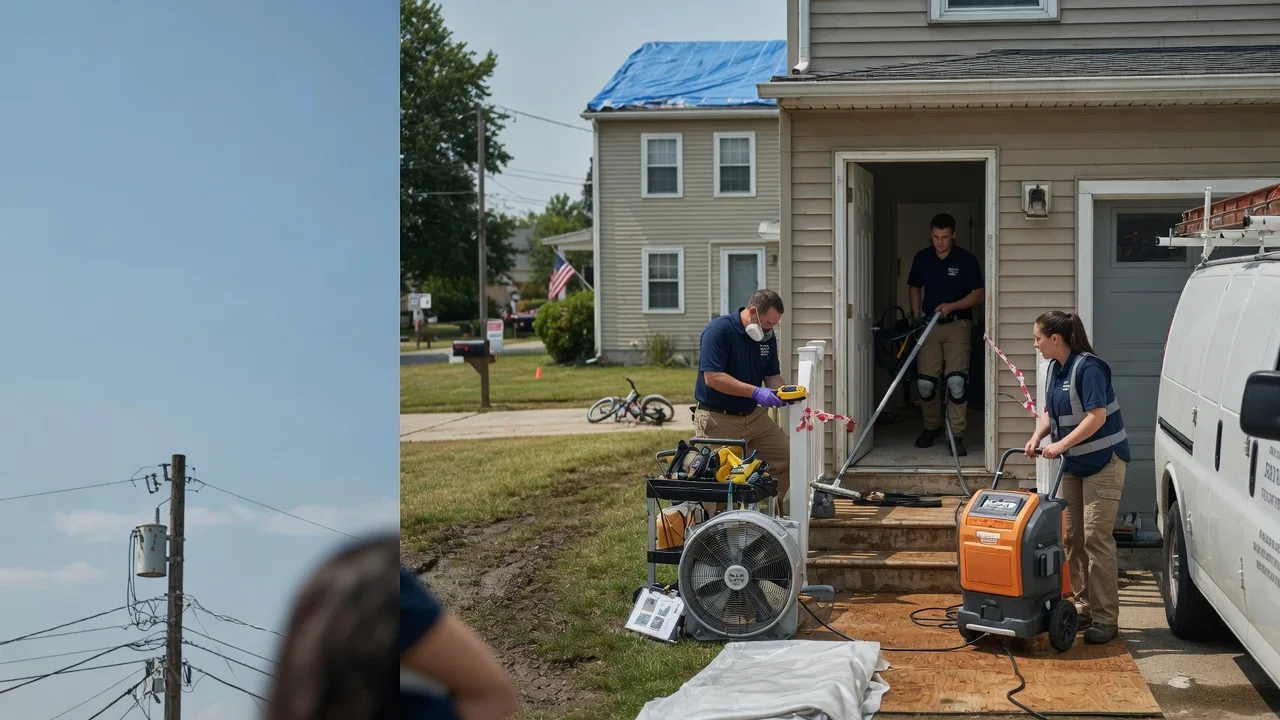 Water Damage Repair in Powellton, WV near me